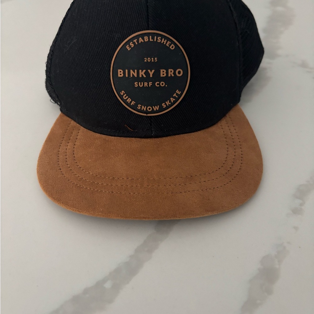 Kids Black and Brown Hat